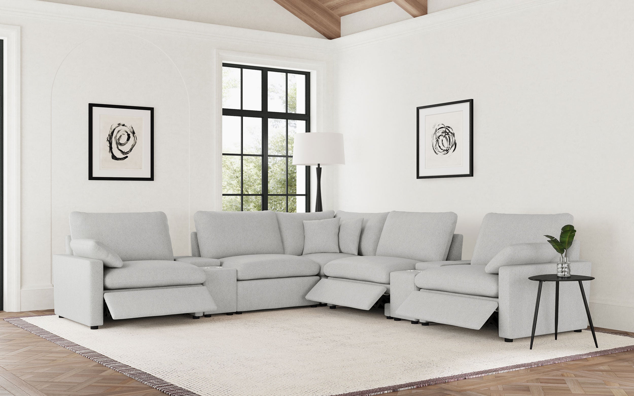 Collins  Modular Power Reclining Sectional (Customizable)