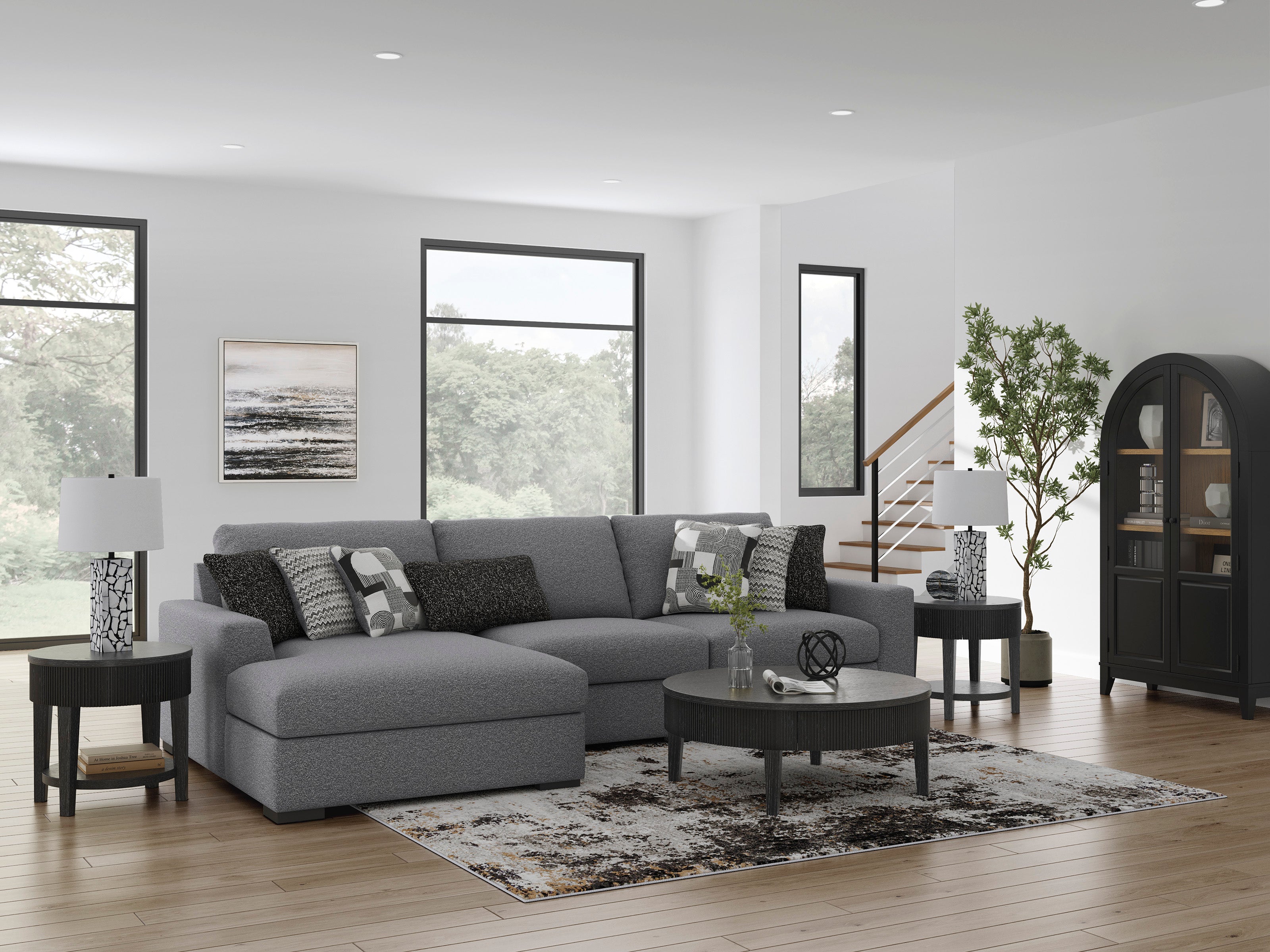 Bealton 2-3 Piece Sectional (Customizable)