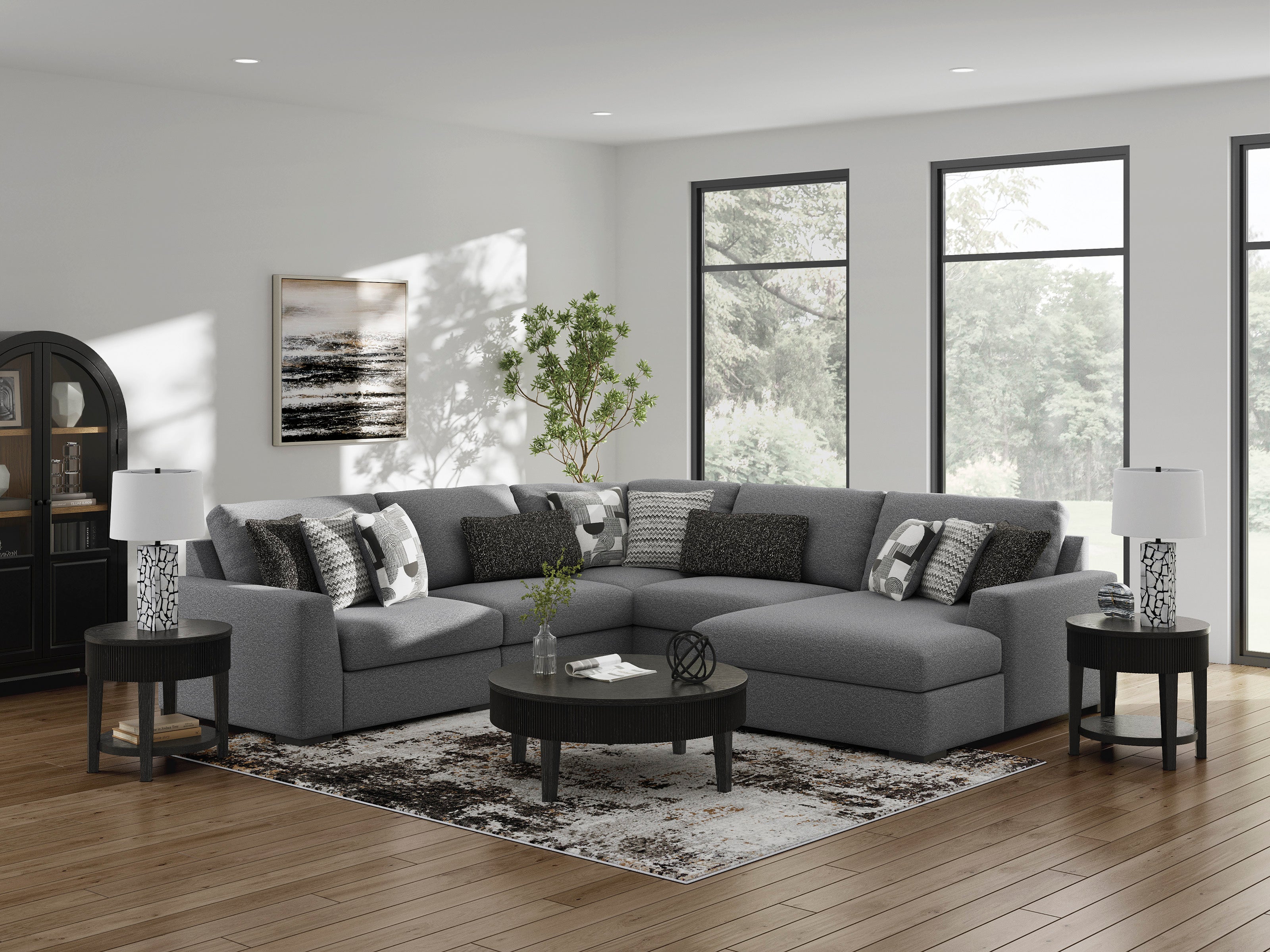 Bealton 4-6 Piece Sectional (Customizable)