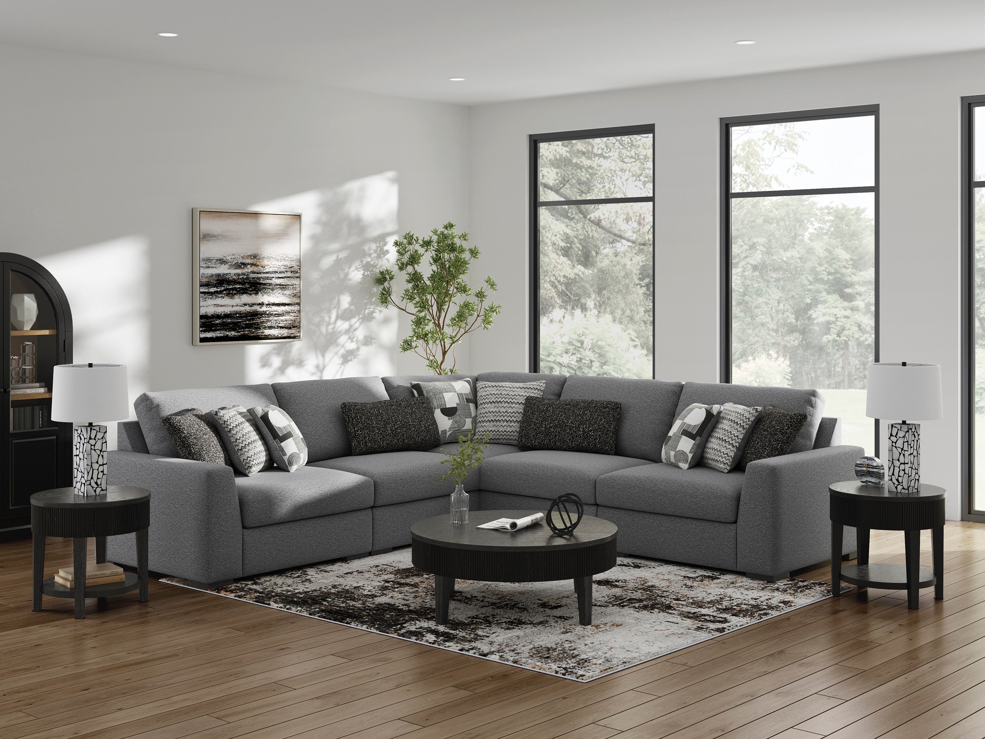 Bealton 4-6 Piece Sectional (Customizable)