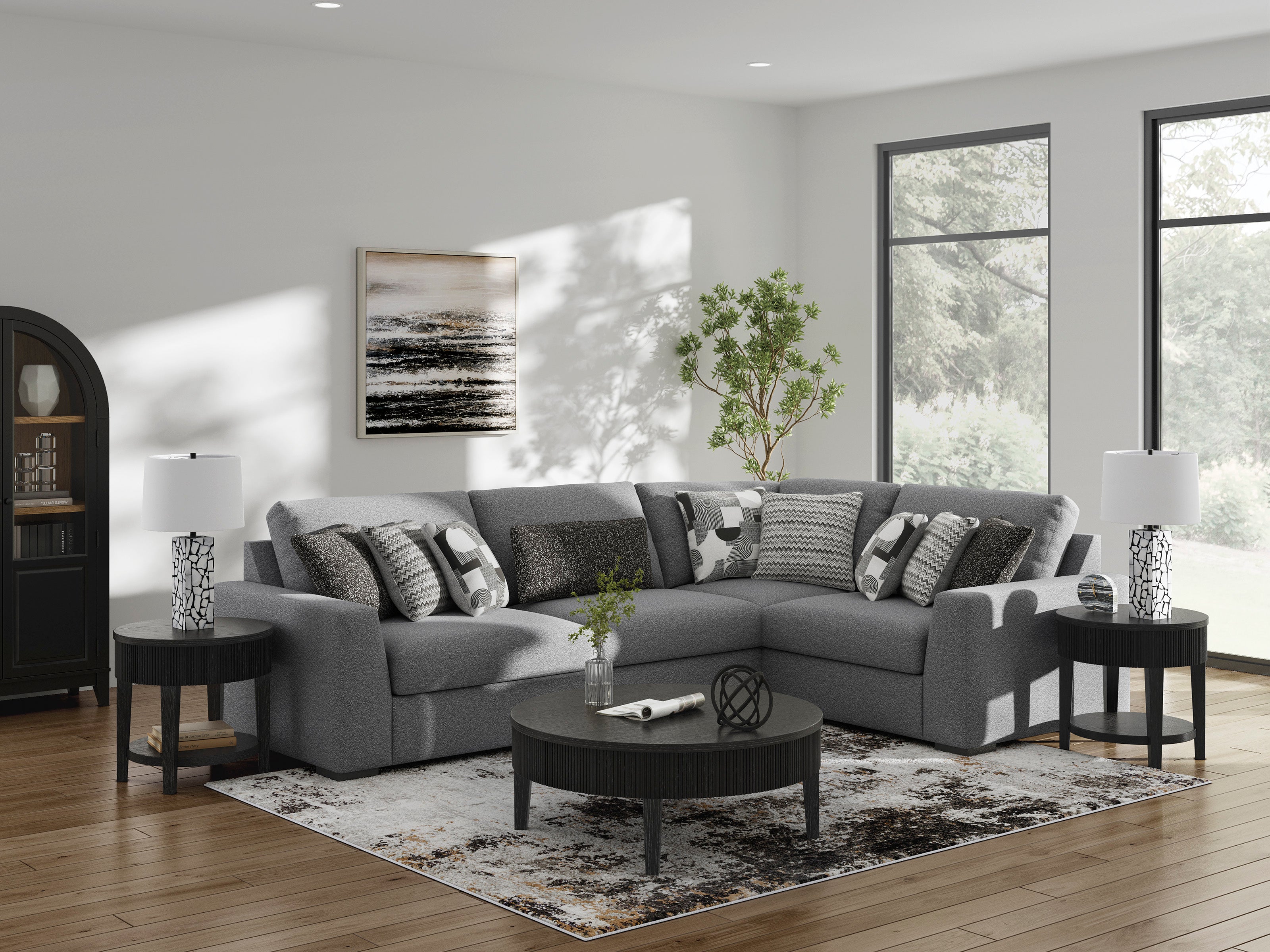 Bealton 4-6 Piece Sectional (Customizable)