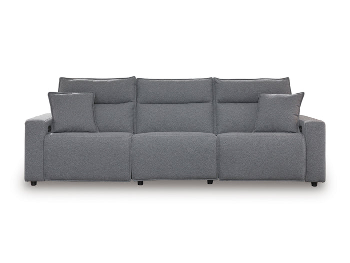 Nuvella II Power Reclining Sectional - Charcoal