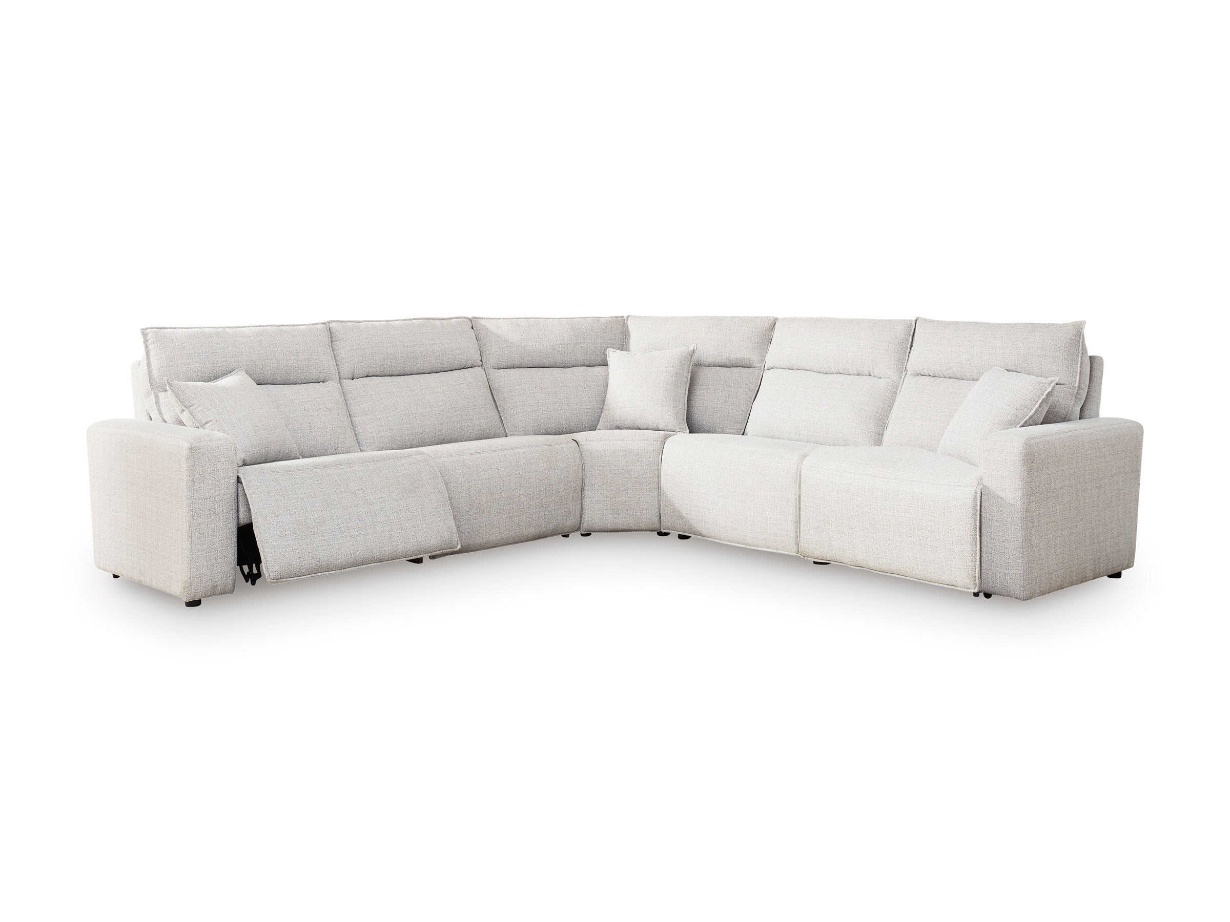 Nuvella II Power Reclining Sectional - Stone