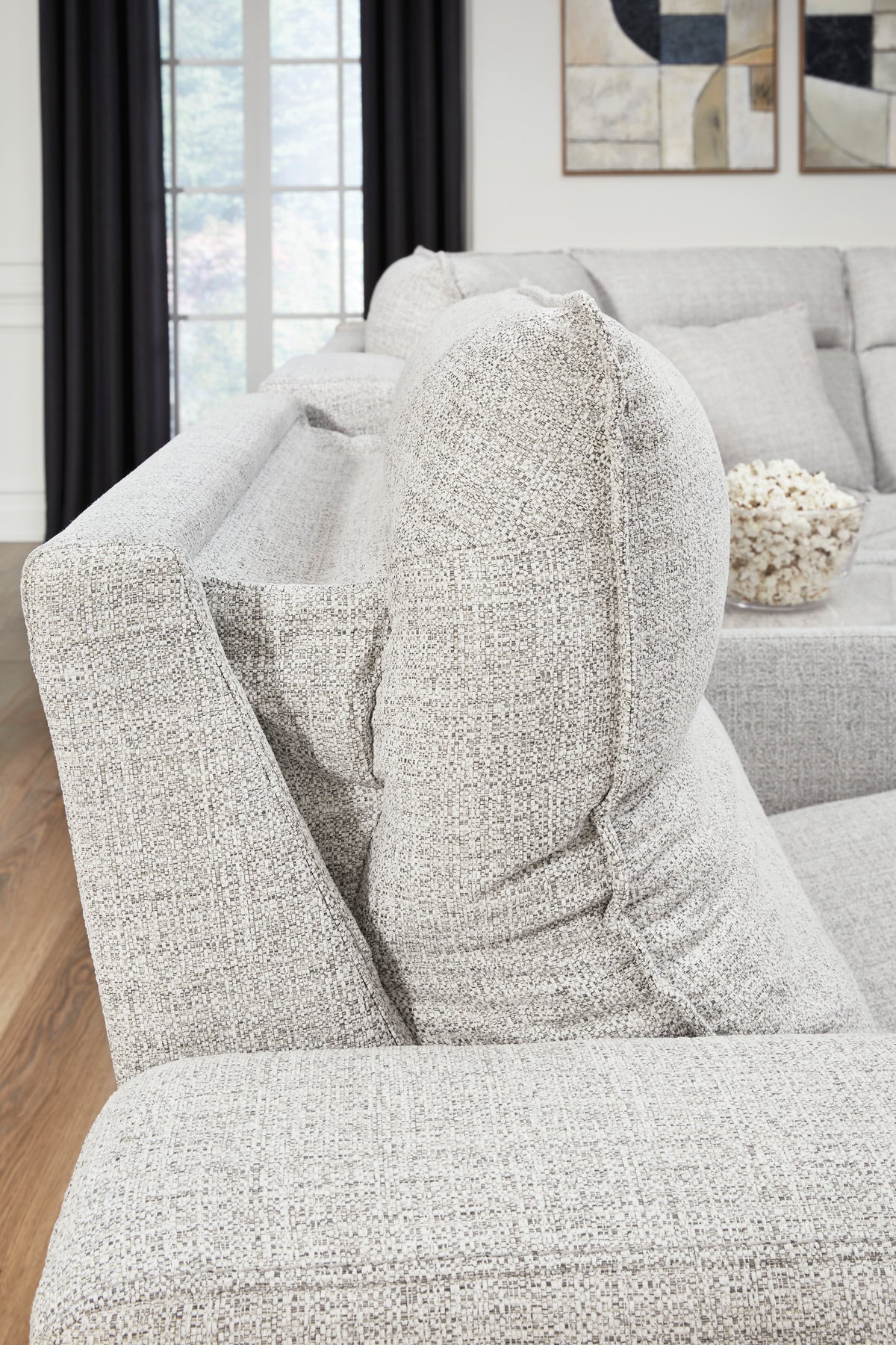 Nuvella II Power Reclining Sectional - Stone