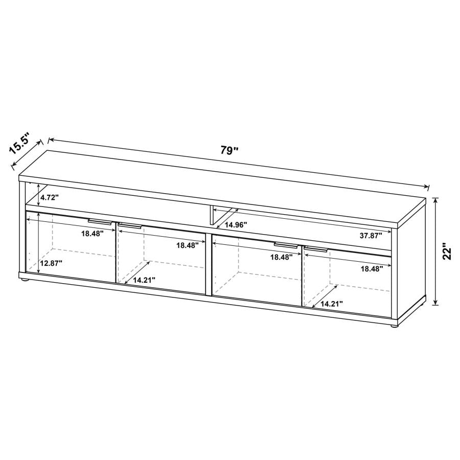 Sentnor 79-inch TV Stand (Mango)