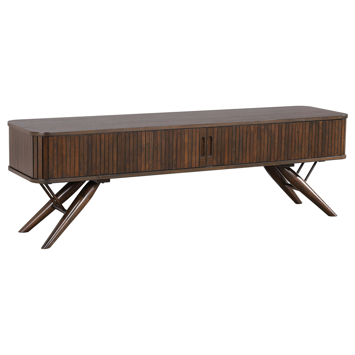 Valna Wood 71-inch TV Stand (Walnut)