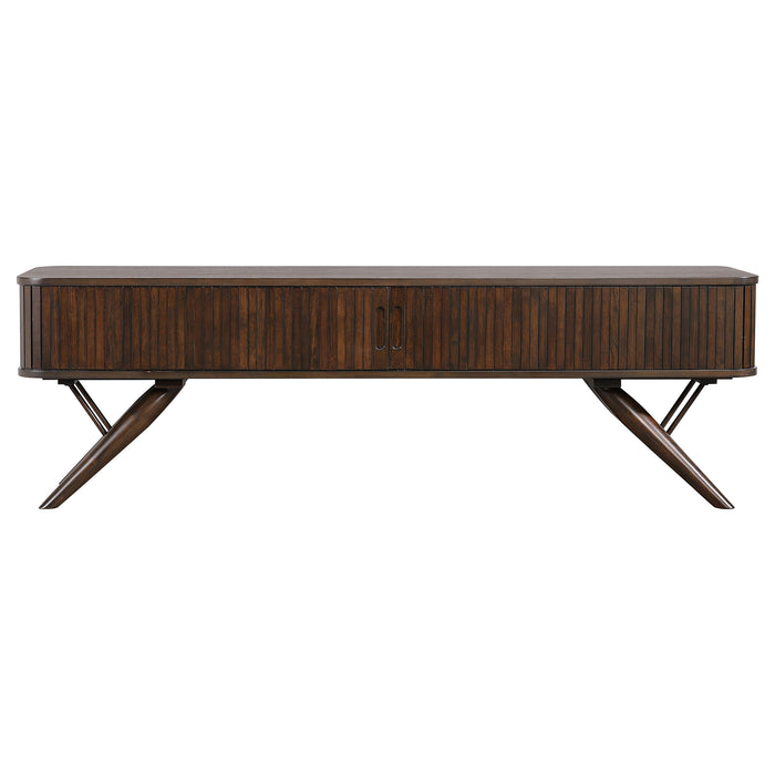 Valna Wood 71-inch TV Stand (Walnut)