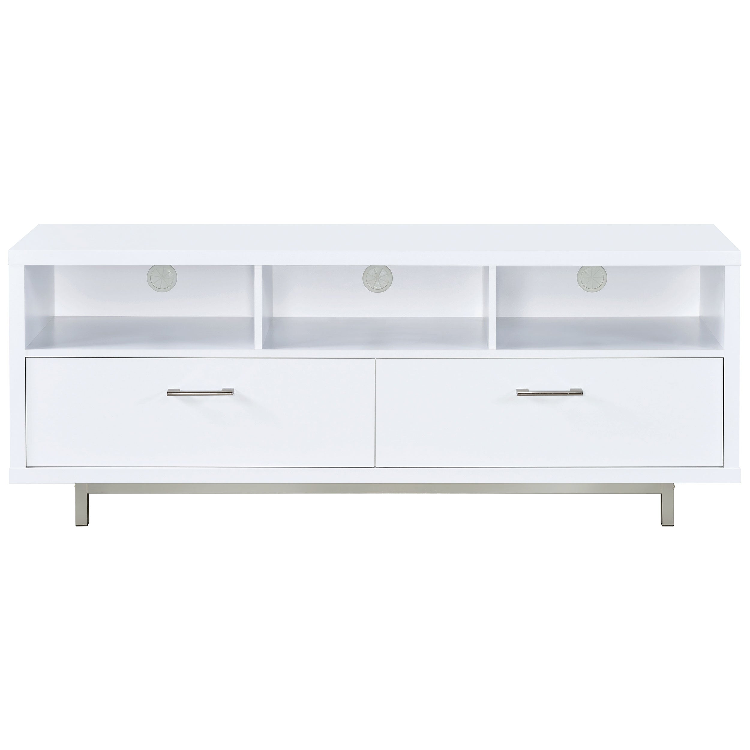 Casey 2-drawer Engineered Wood 60-inch TV Stand Cappuccino
