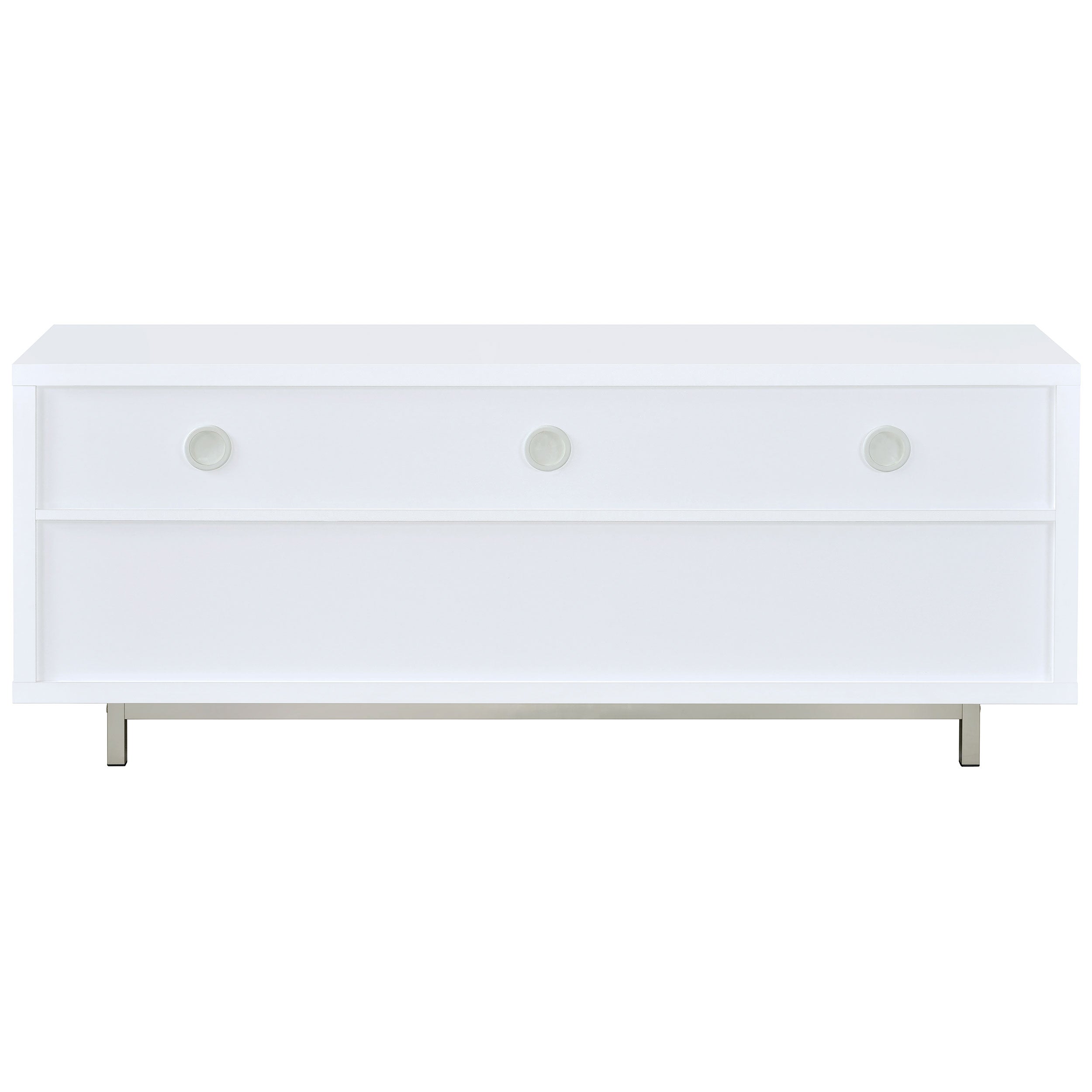 Casey 2-drawer Engineered Wood 60-inch TV Stand Cappuccino