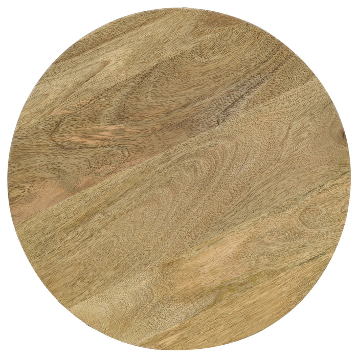 Pilar  Solid Wood Coffee and End Table Set Natural