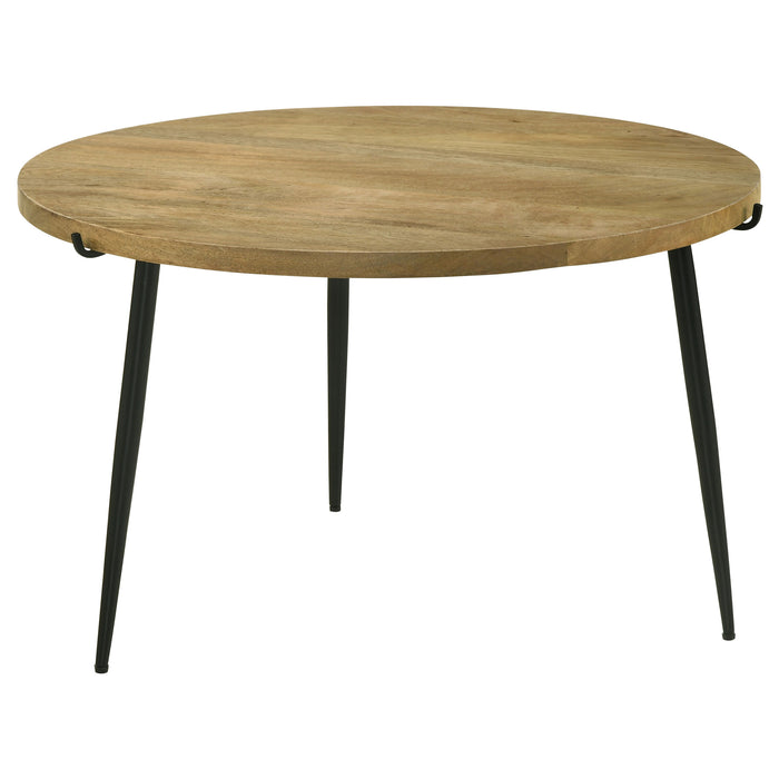 Pilar  Solid Wood Coffee and End Table Set Natural