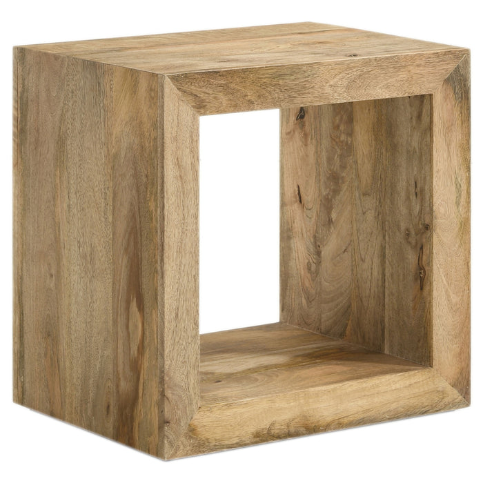 Benton Solid Mango Coffee and End Table Set Natural