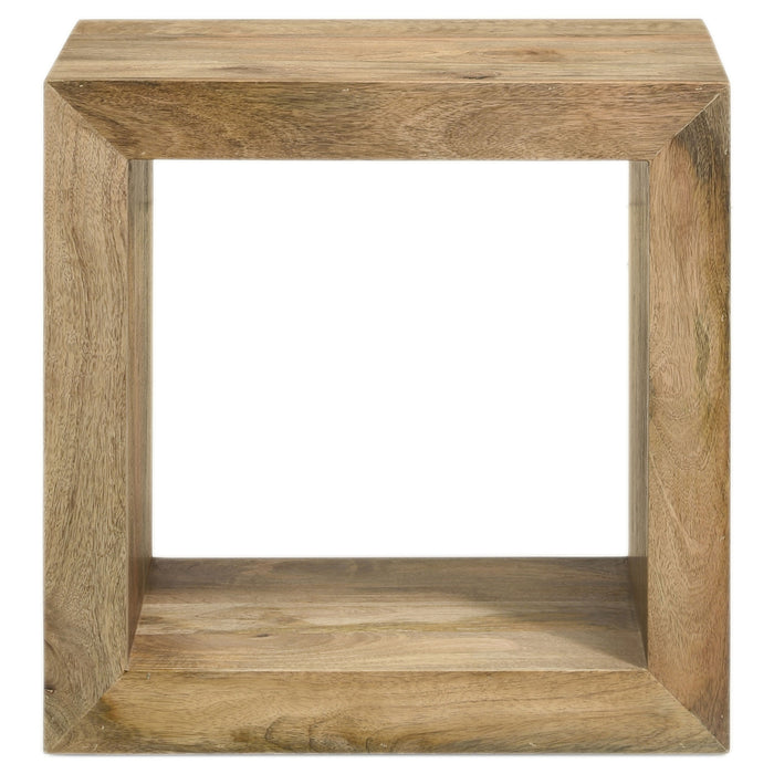 Benton Solid Mango Coffee and End Table Set Natural