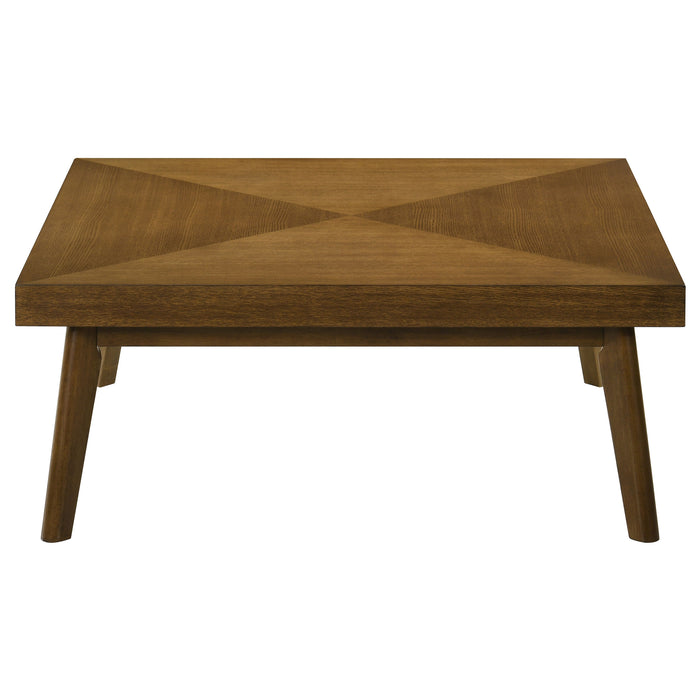 Westerly  Square Coffee and End Table Set Walnut