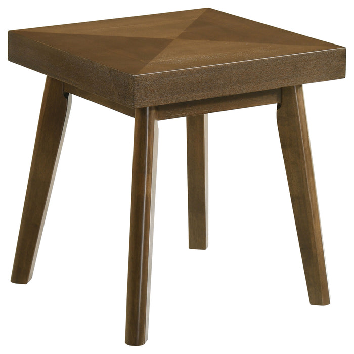 Westerly  Square Coffee and End Table Set Walnut