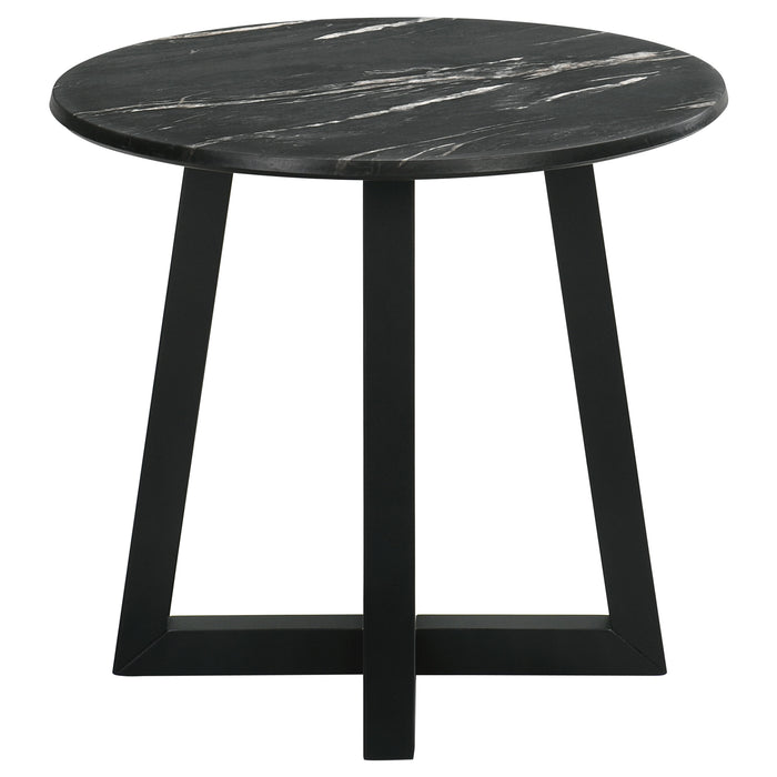 Skylark  SmartTop Coffee and End Table Set Black