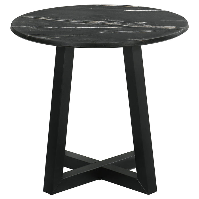 Skylark  SmartTop Coffee and End Table Set Black