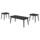 Radley  Rectangular Coffee Table Set Black