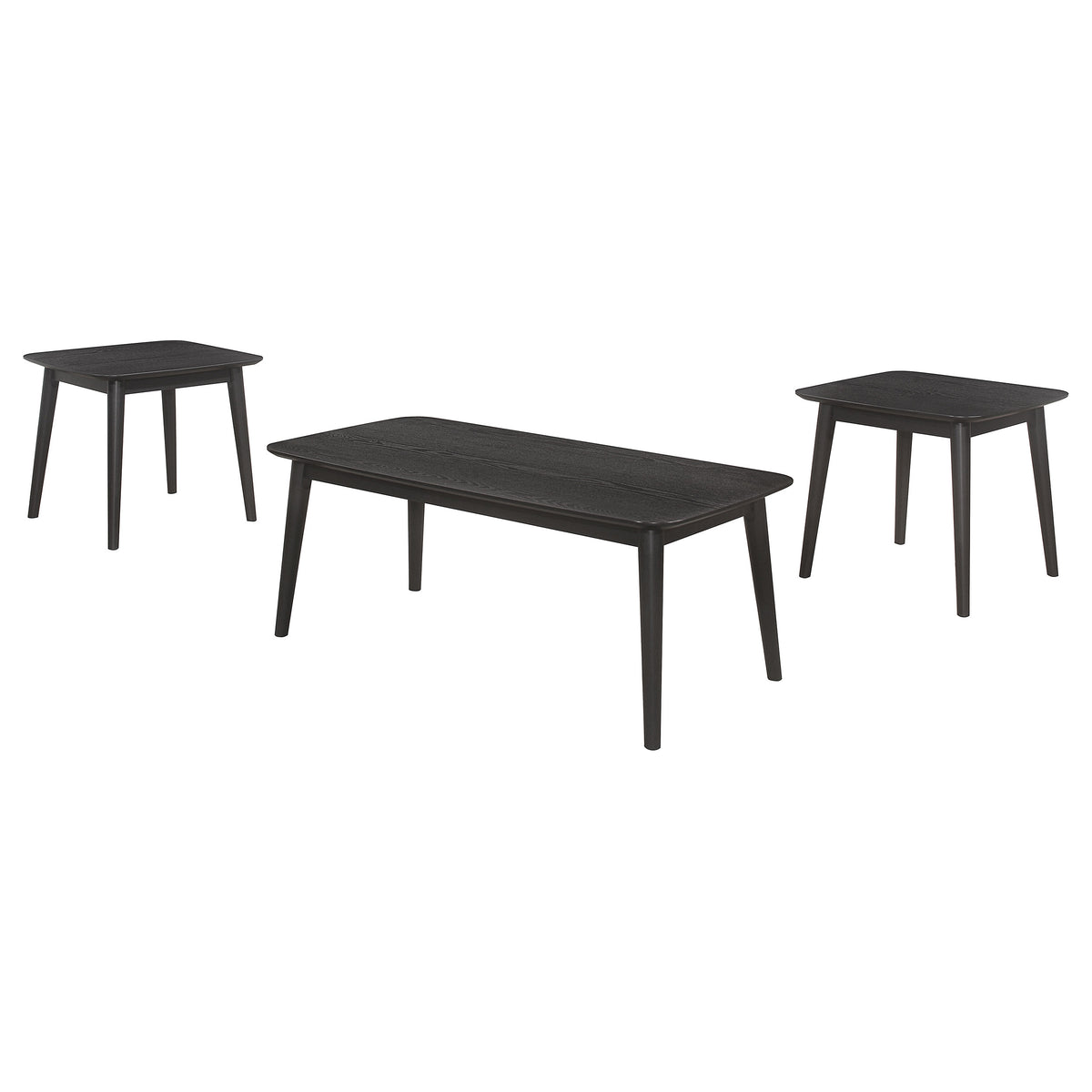 Radley  Rectangular Coffee Table Set Black