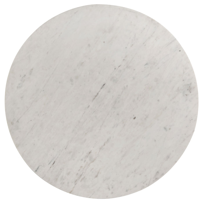 Astoria Marble Coffee and End Table Set White