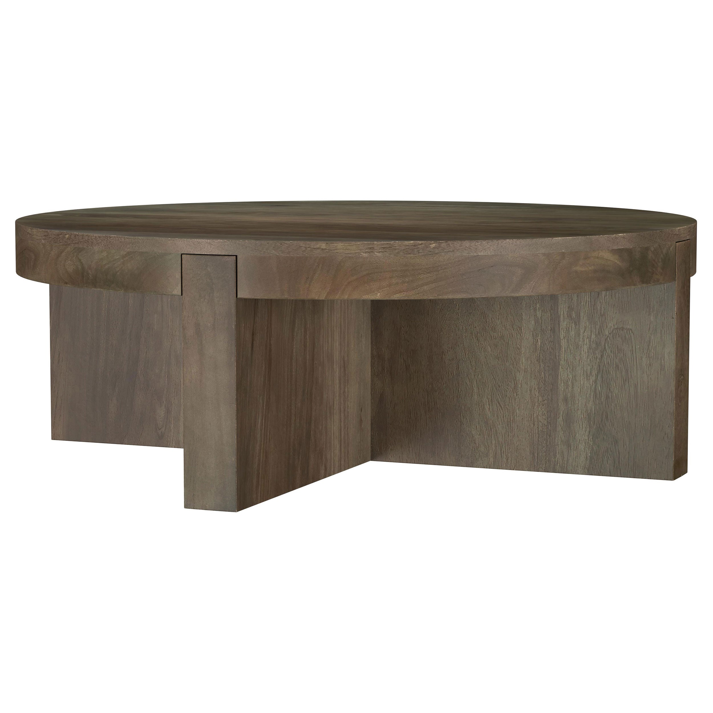 Kinkaid  Solid Wood Coffee and End Table Set Brown