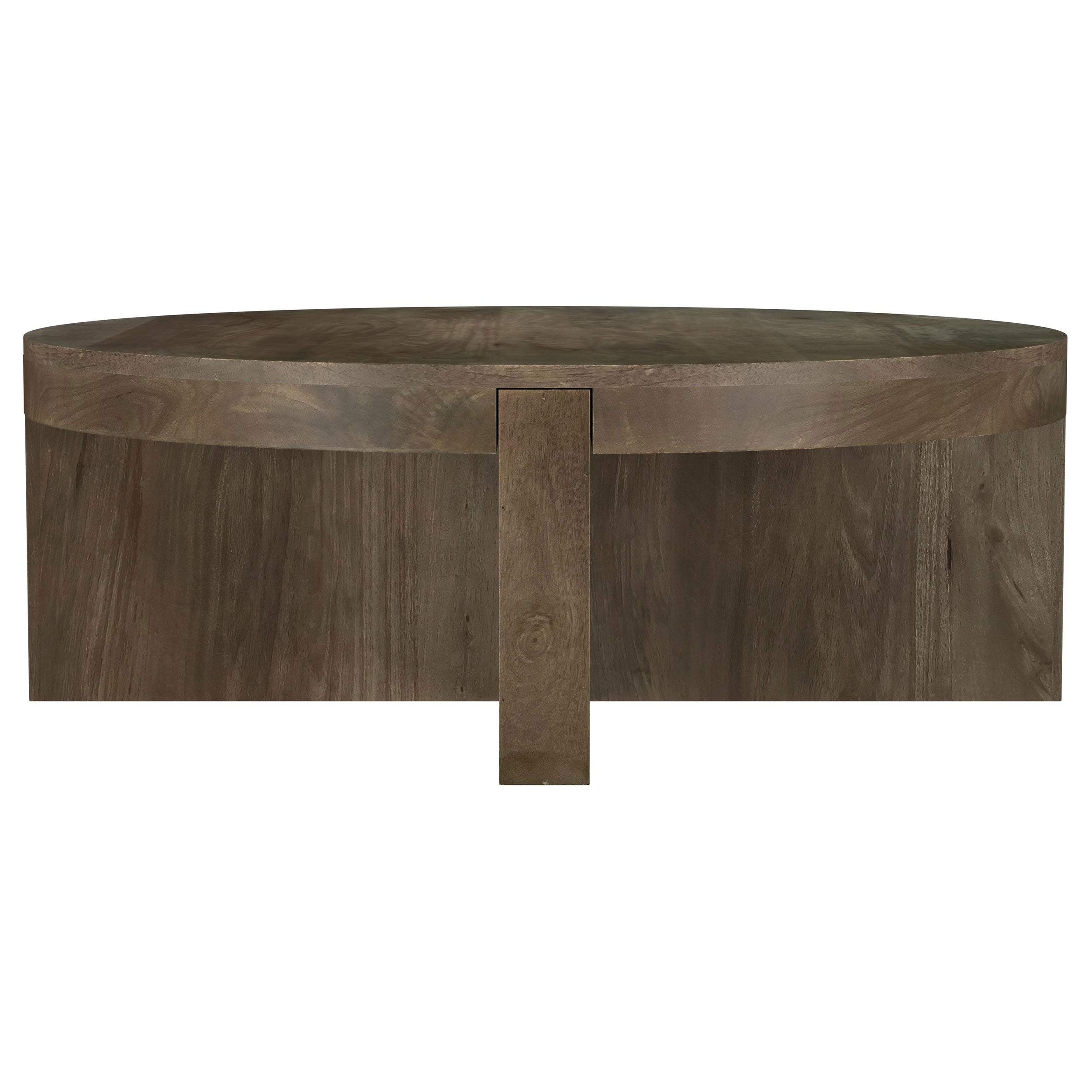 Kinkaid  Solid Wood Coffee and End Table Set Brown