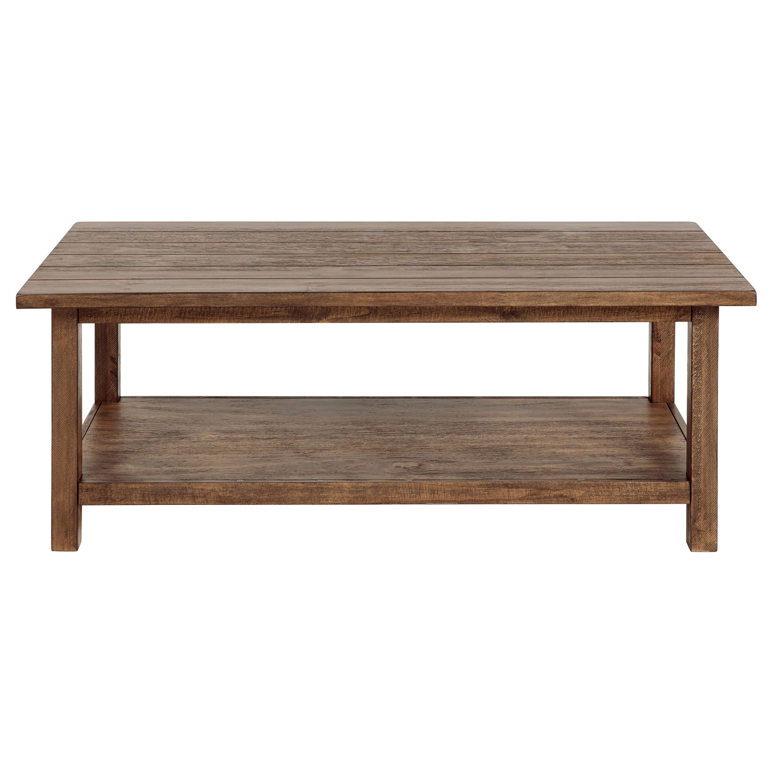 Payne  Coffee and 1-drawer End Table Set Brown