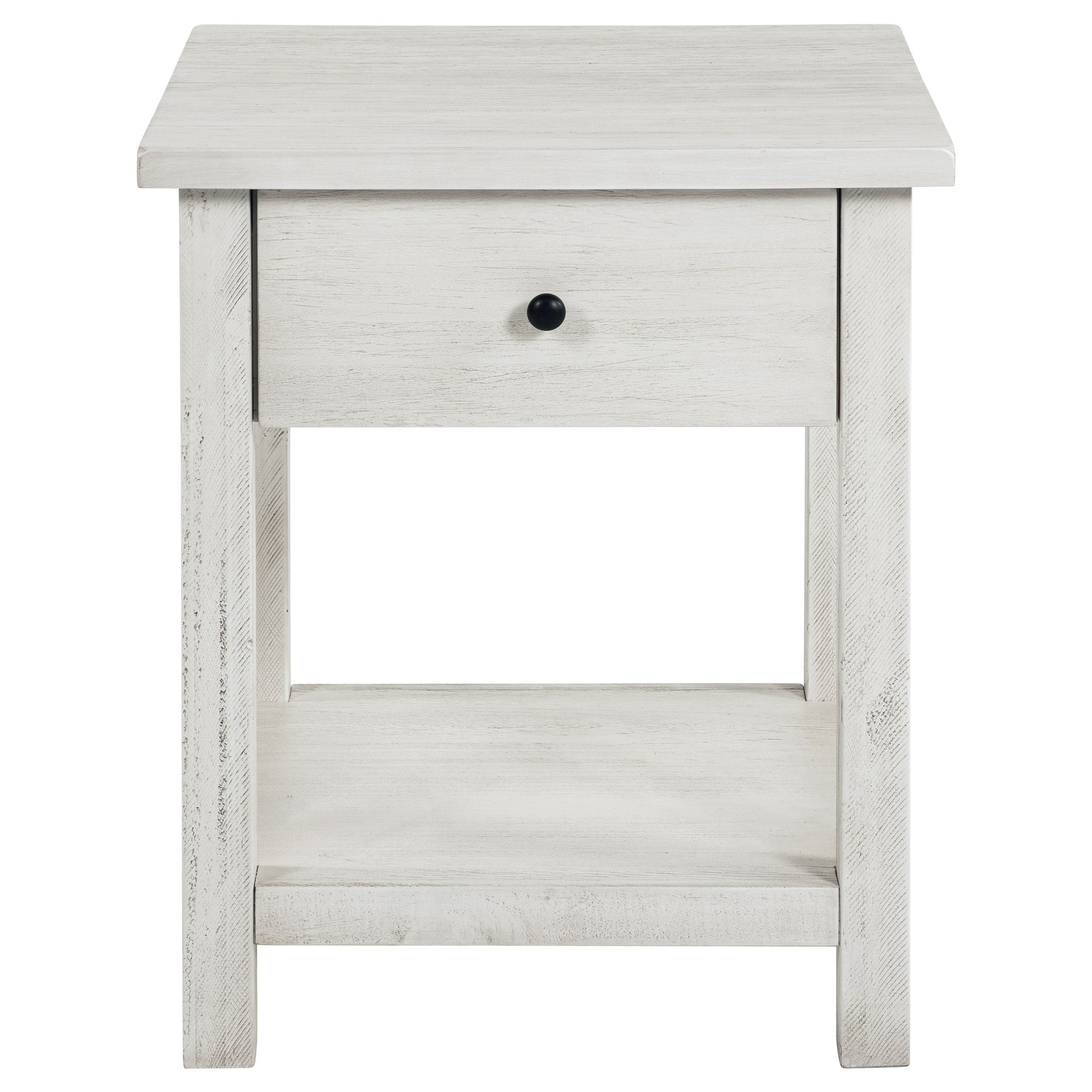 Payne  Coffee and 1-drawer End Table Set Brown