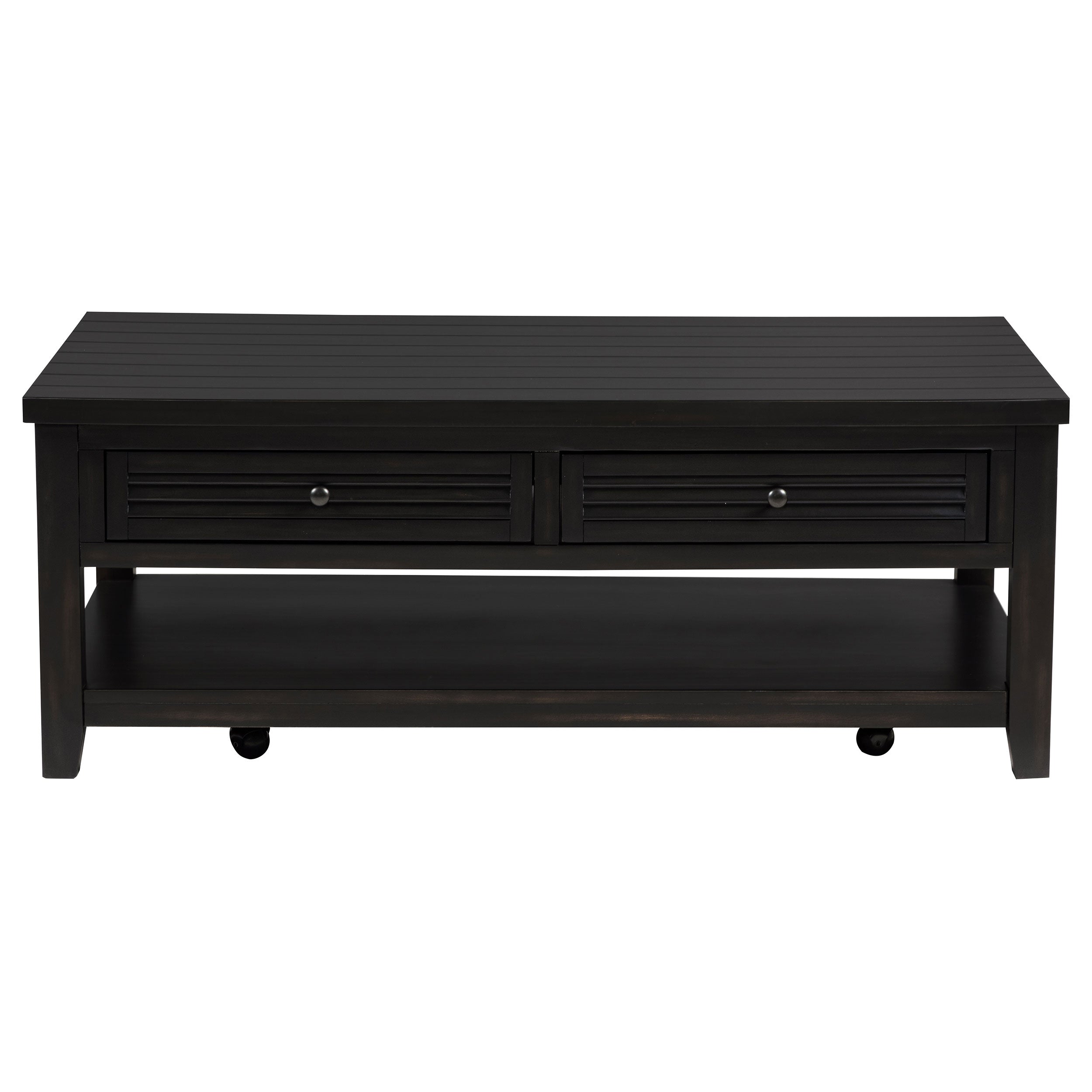 Colmar  Engineered Wood Coffee Table Set Golden Oak
