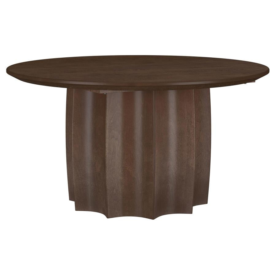 Cayenne Solid Mango Wood Cocktail Coffee Table Walnut