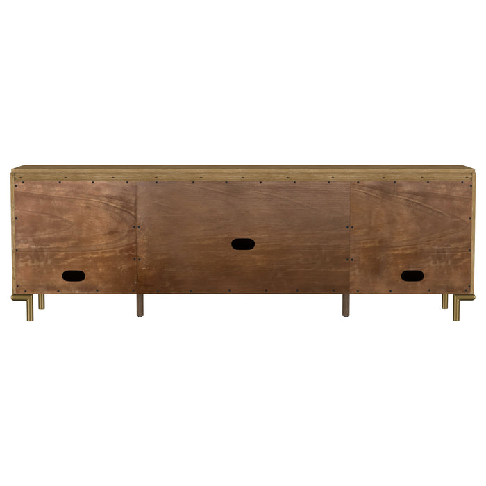 Arini Rattan Cane 2-door TV Stand