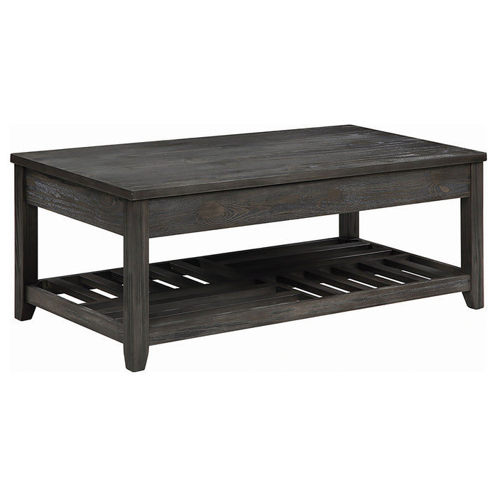 Cliffview  Lift Top Coffee and End Table Set Grey