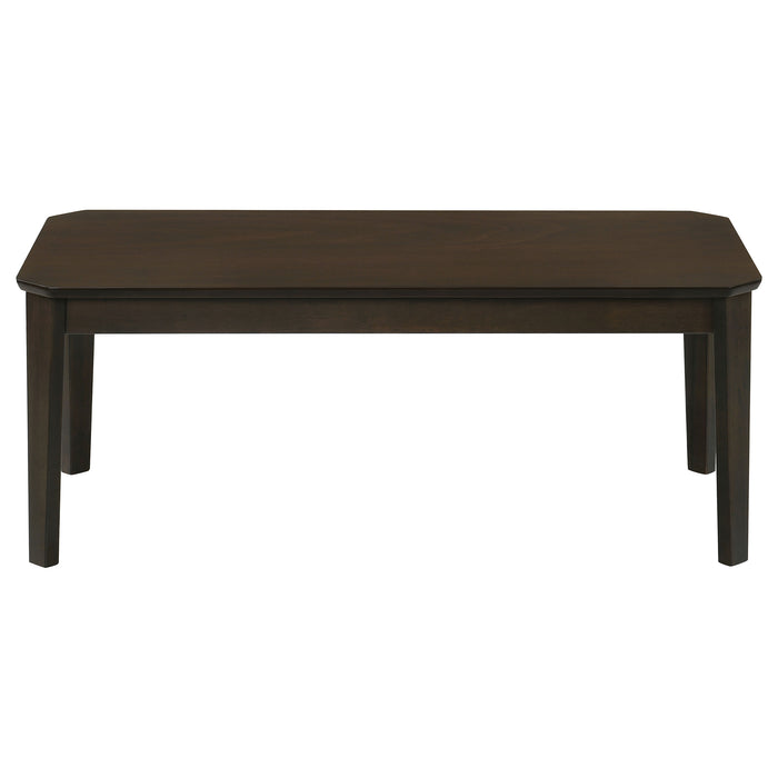 Amaro  Coffee and End Table Set Dark Brown