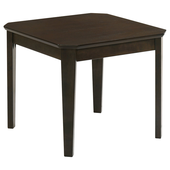 Amaro  Coffee and End Table Set Dark Brown