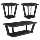 Aminta  Coffee and End Table Set Black