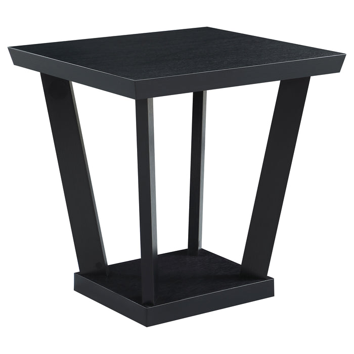 Aminta  Coffee and End Table Set Black