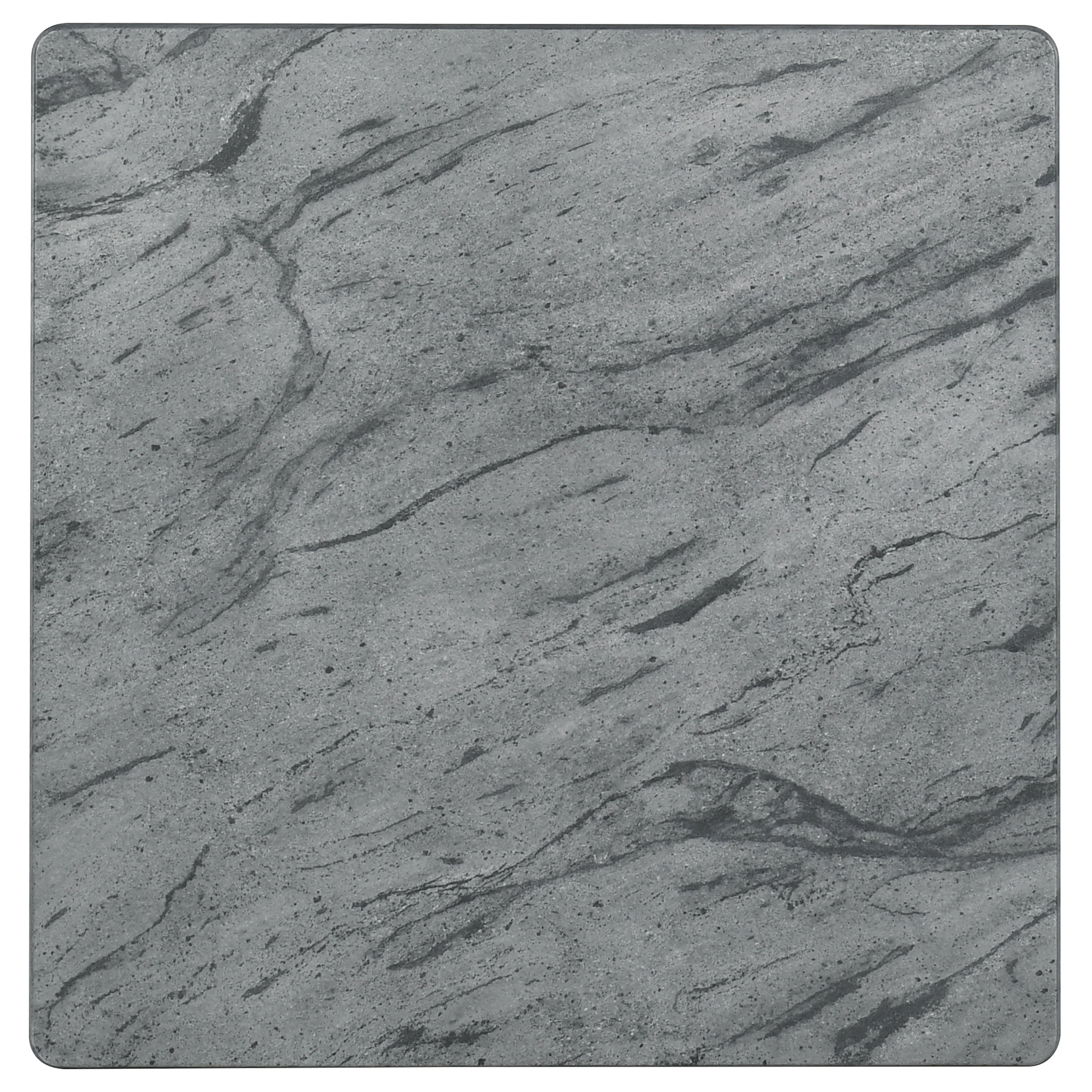 Mozzi  Coffee and End Table Set Grey Faux Marble