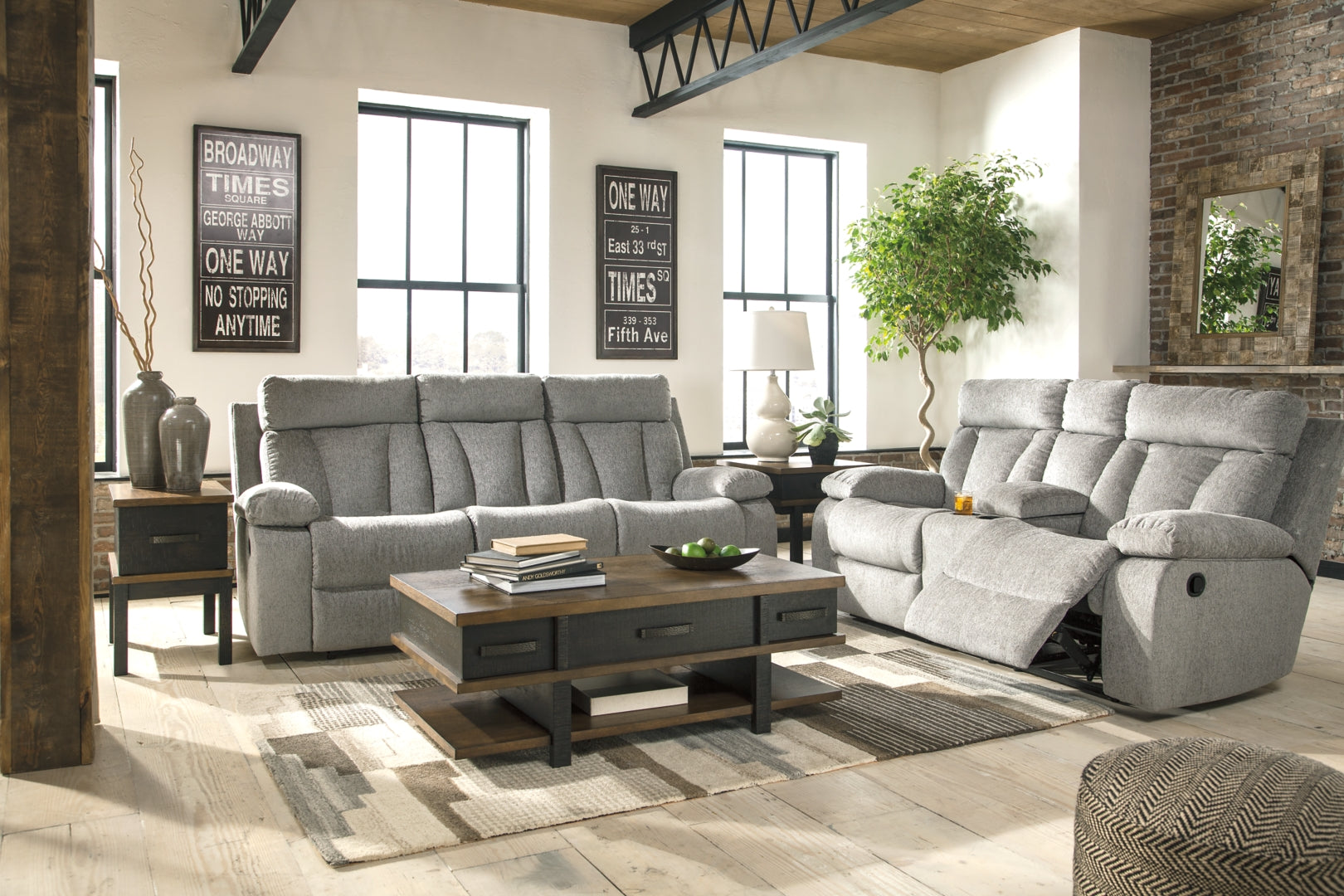 Mitchiner Sofa, Loveseat and Recliner