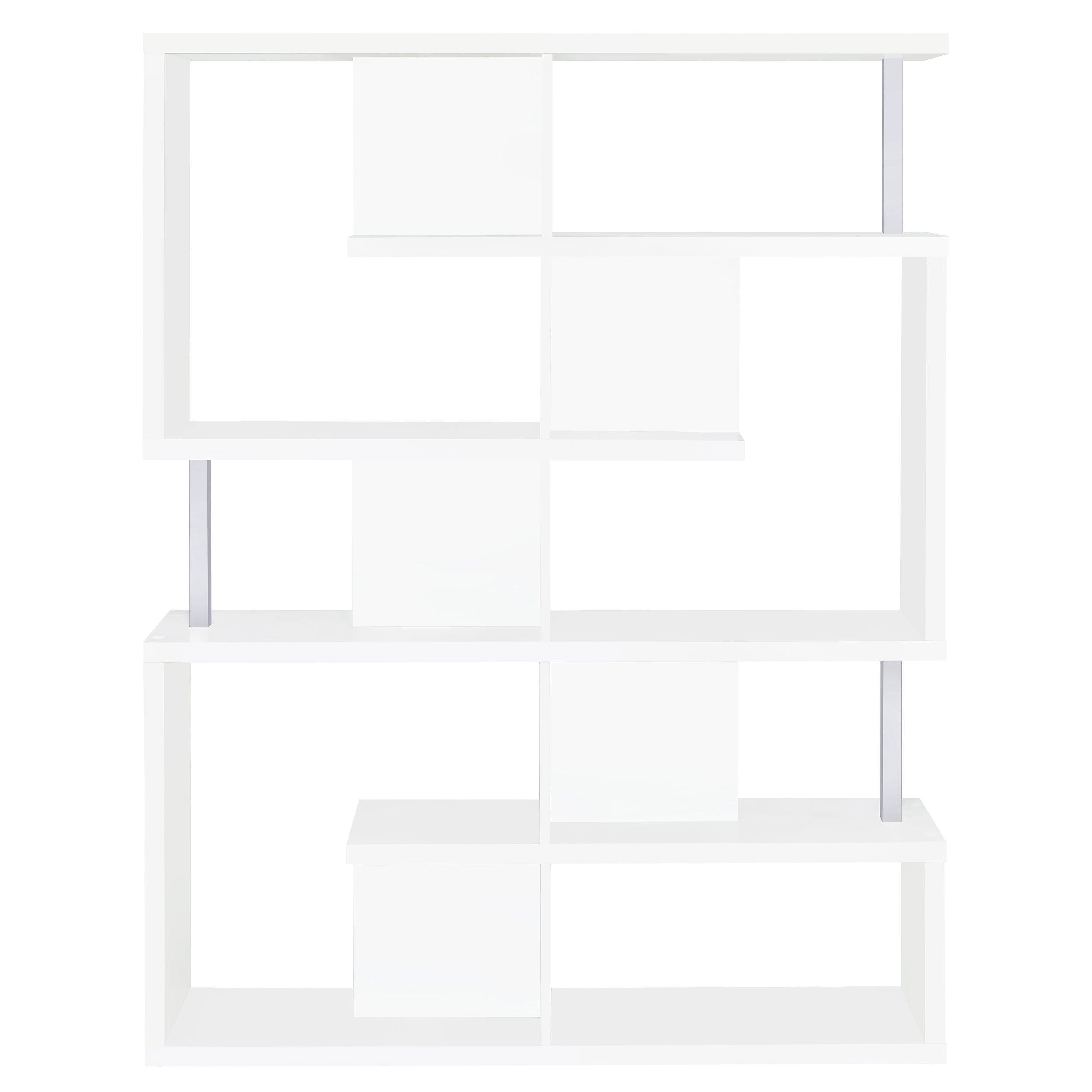 Hoover 63-inch 5-shelf Bookshelf Black
