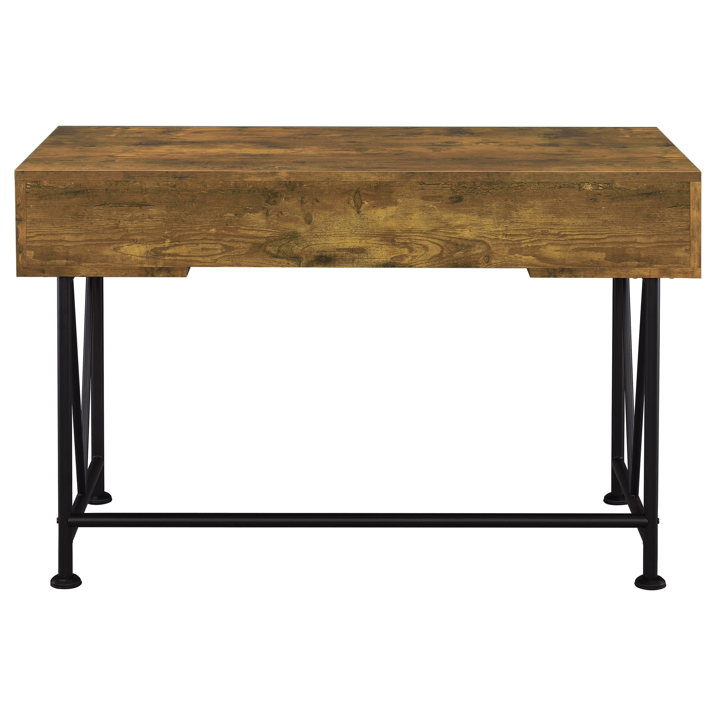 Analiese  Computer Desk Bookcase Set Rustic Nutmeg
