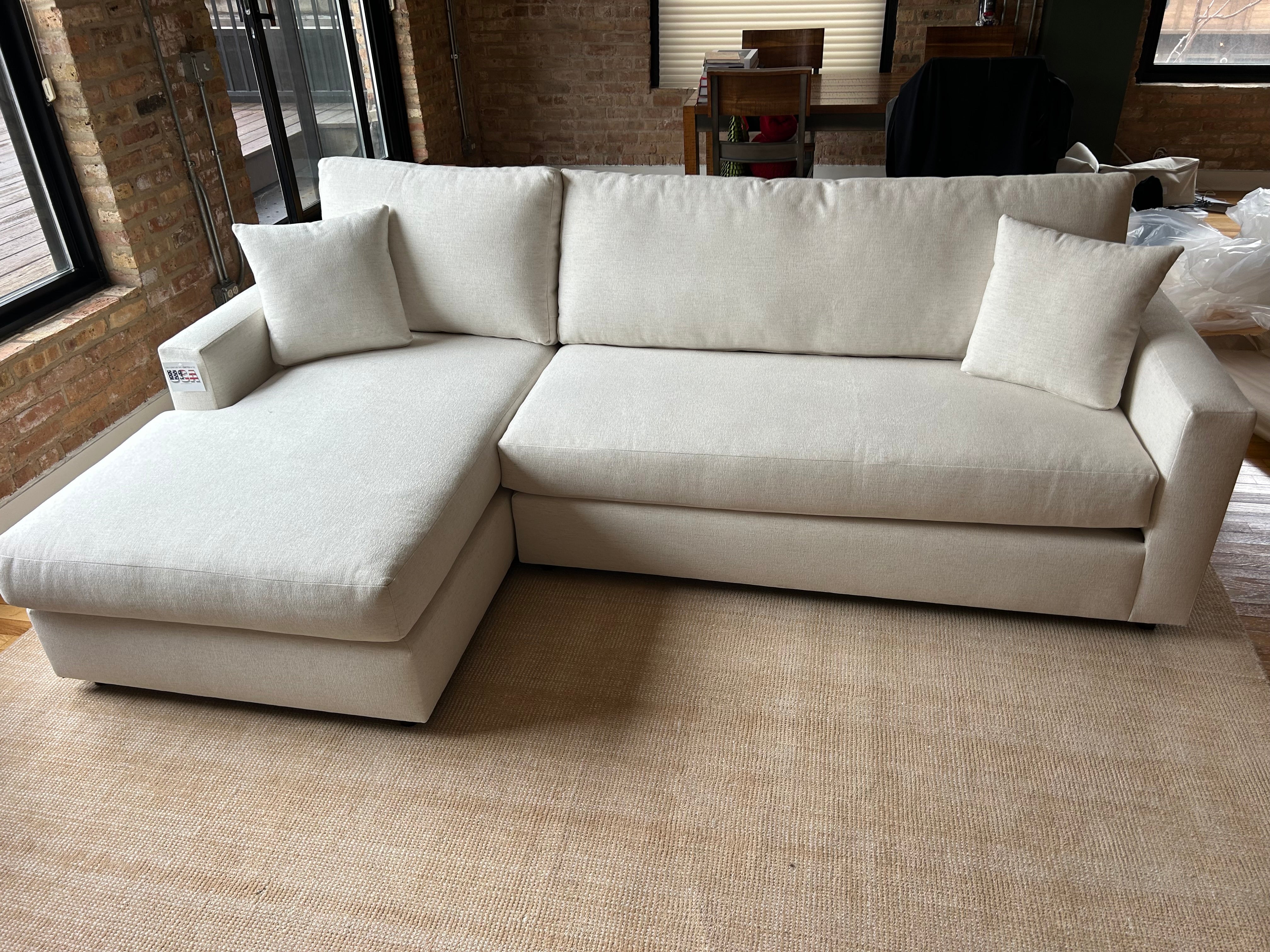 Ashland 2-Piece Bench-Seat Sectional Sofa