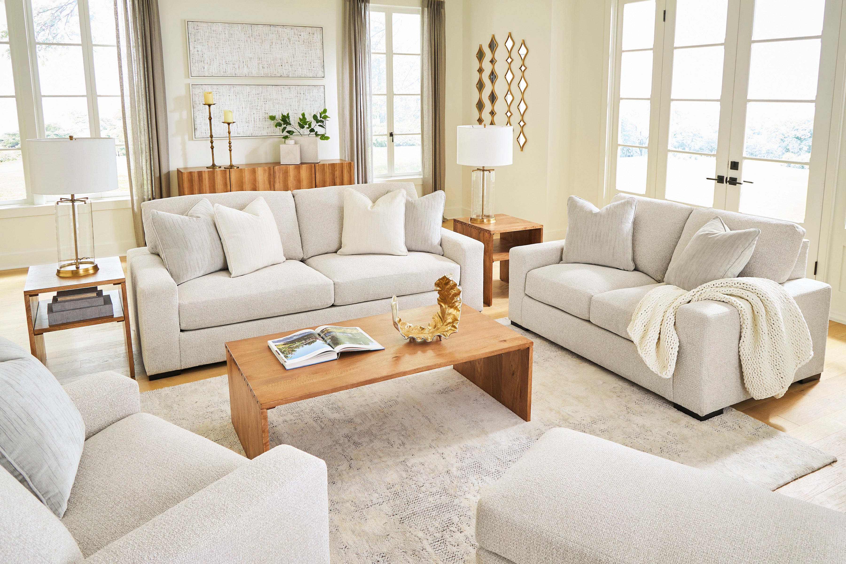 Conlee-Pike Sofa and Loveseat