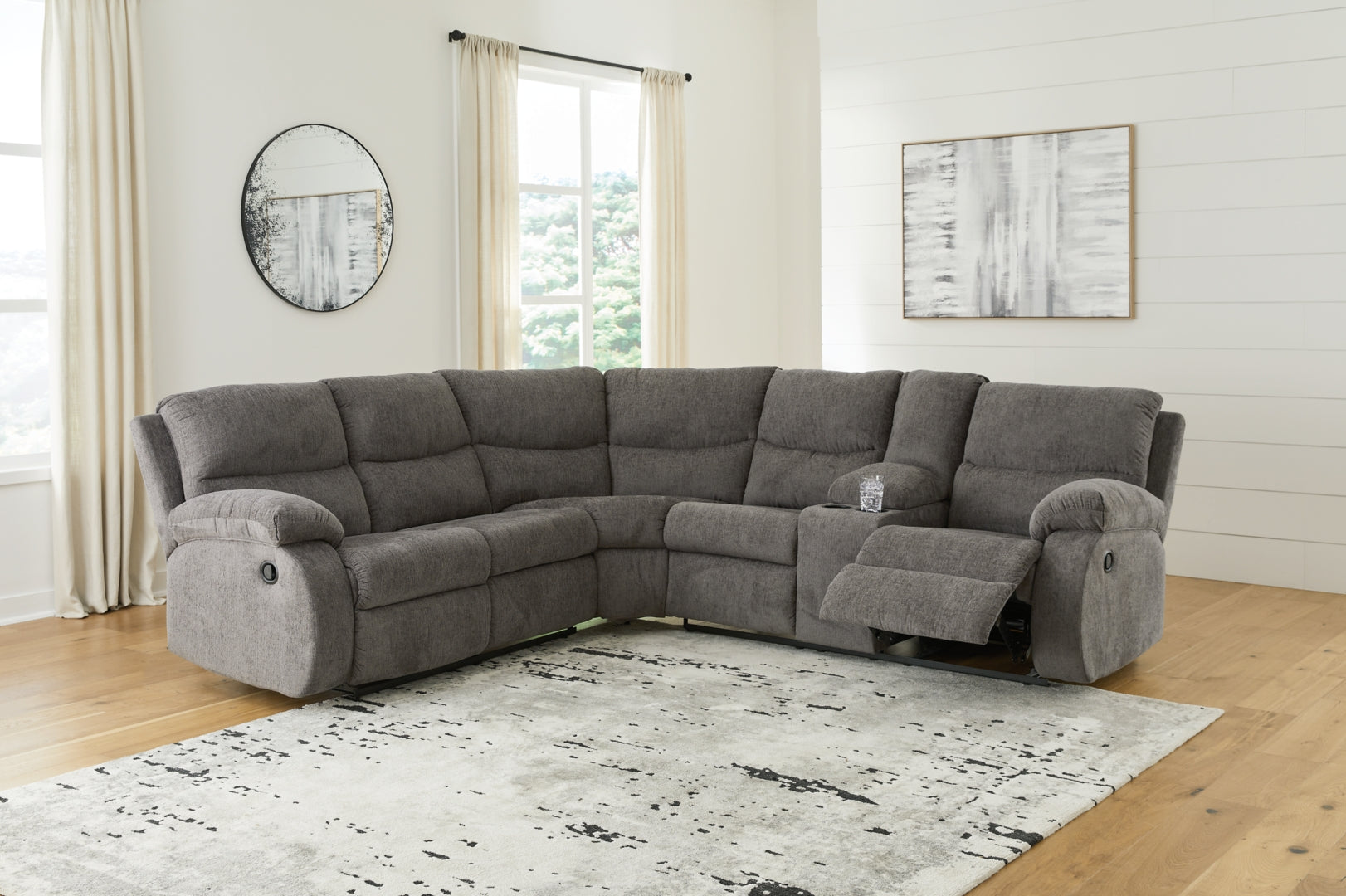 Museum Manual Reclining Sectional