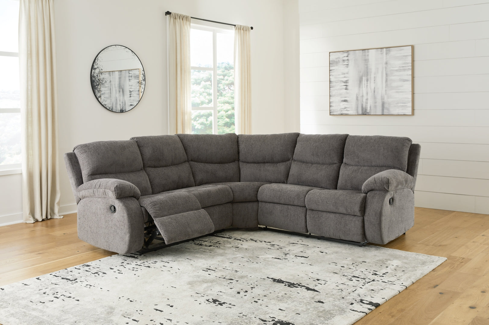 Museum Manual Reclining Sectional