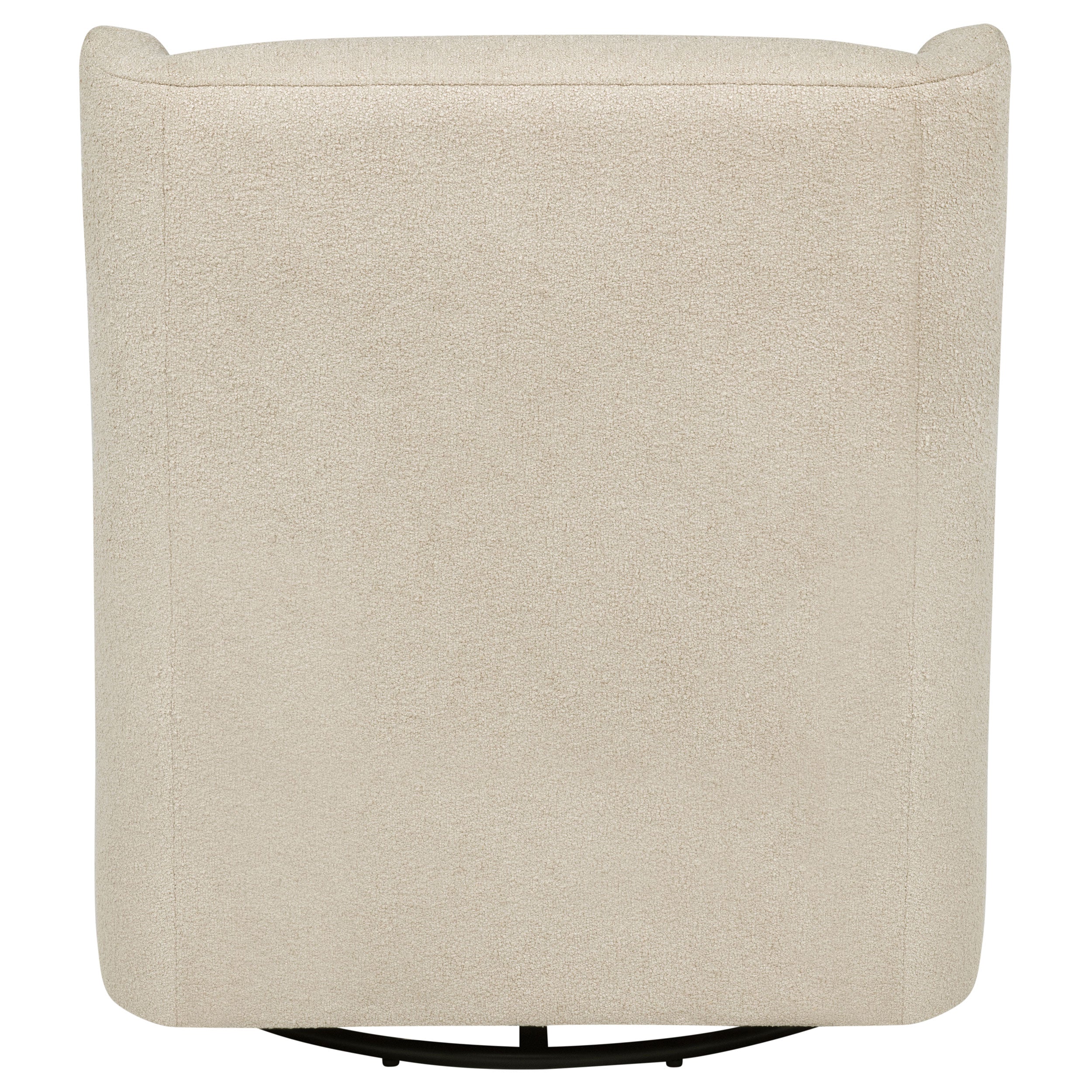Serra Boucle Upholstered Swivel Glider Recliner Beige & Grey