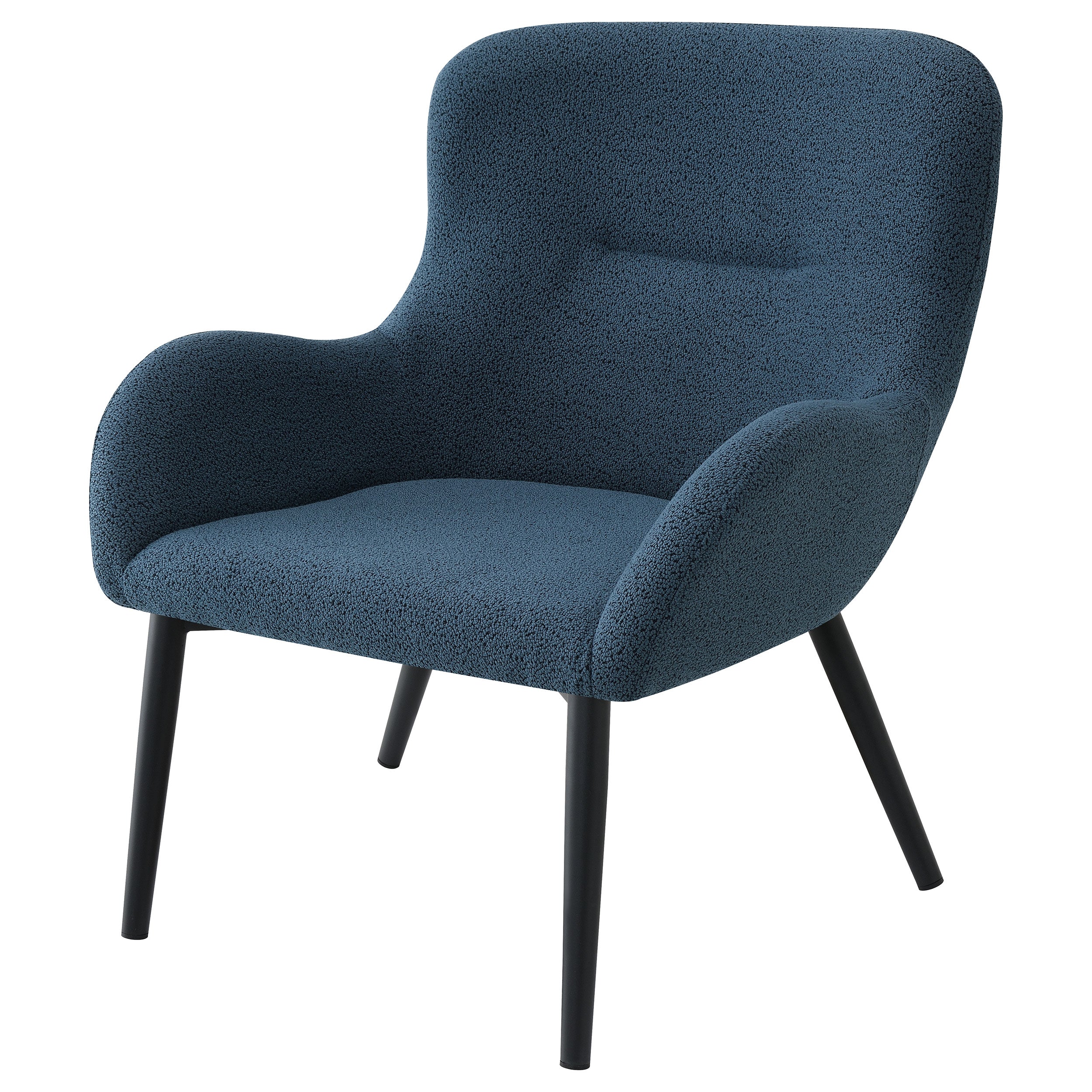 Calvin Upholstered Modern Arm Accent Chair Rust