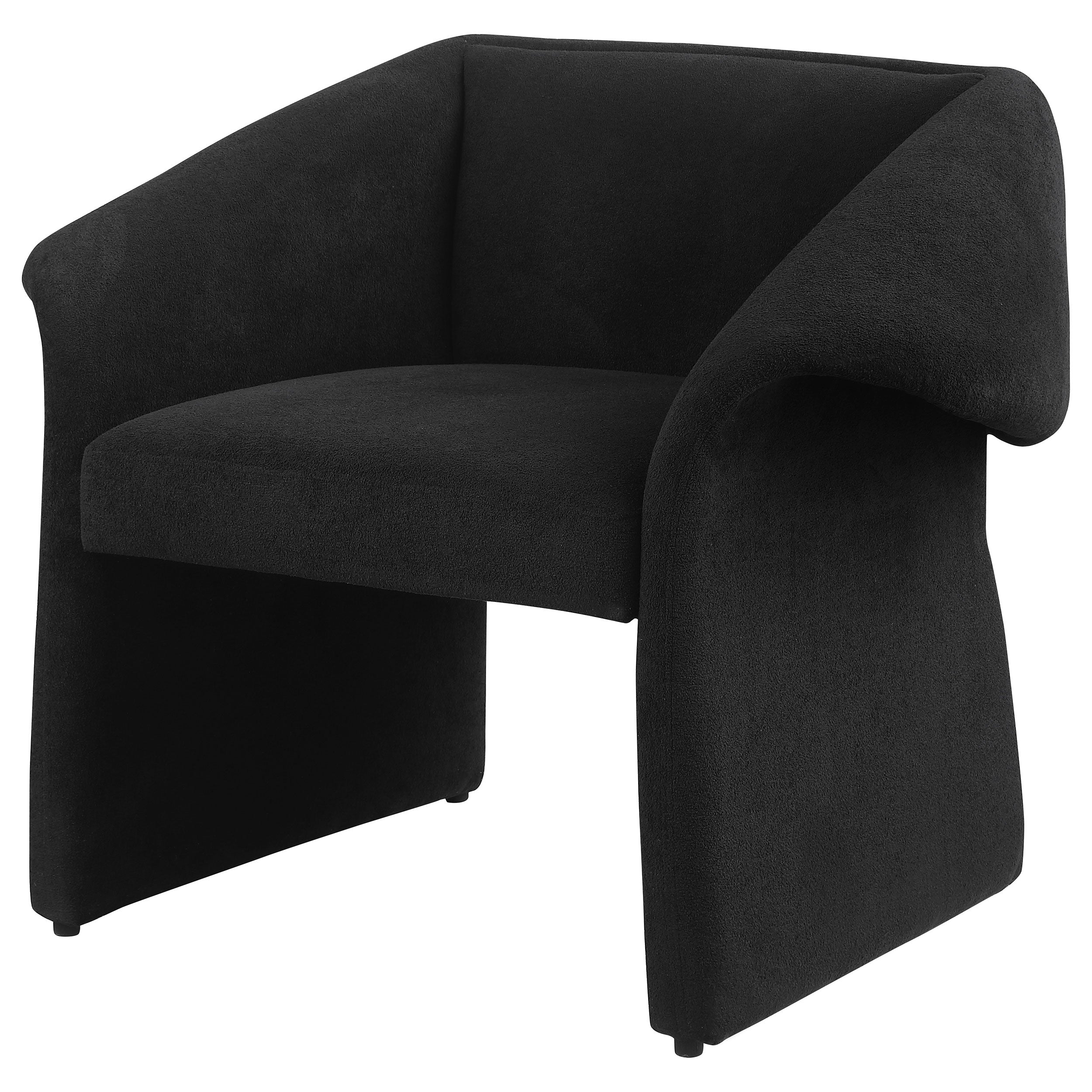 Ramsey Upholstered Sloped Arm Accent Chair Honey