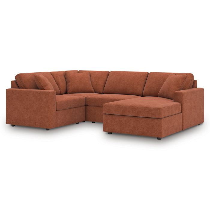 Nuvella 5-Piece Sectional (Customizable)