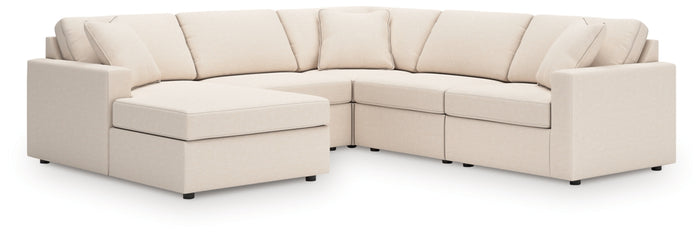 Nuvella 5-Piece Sectional (Customizable)