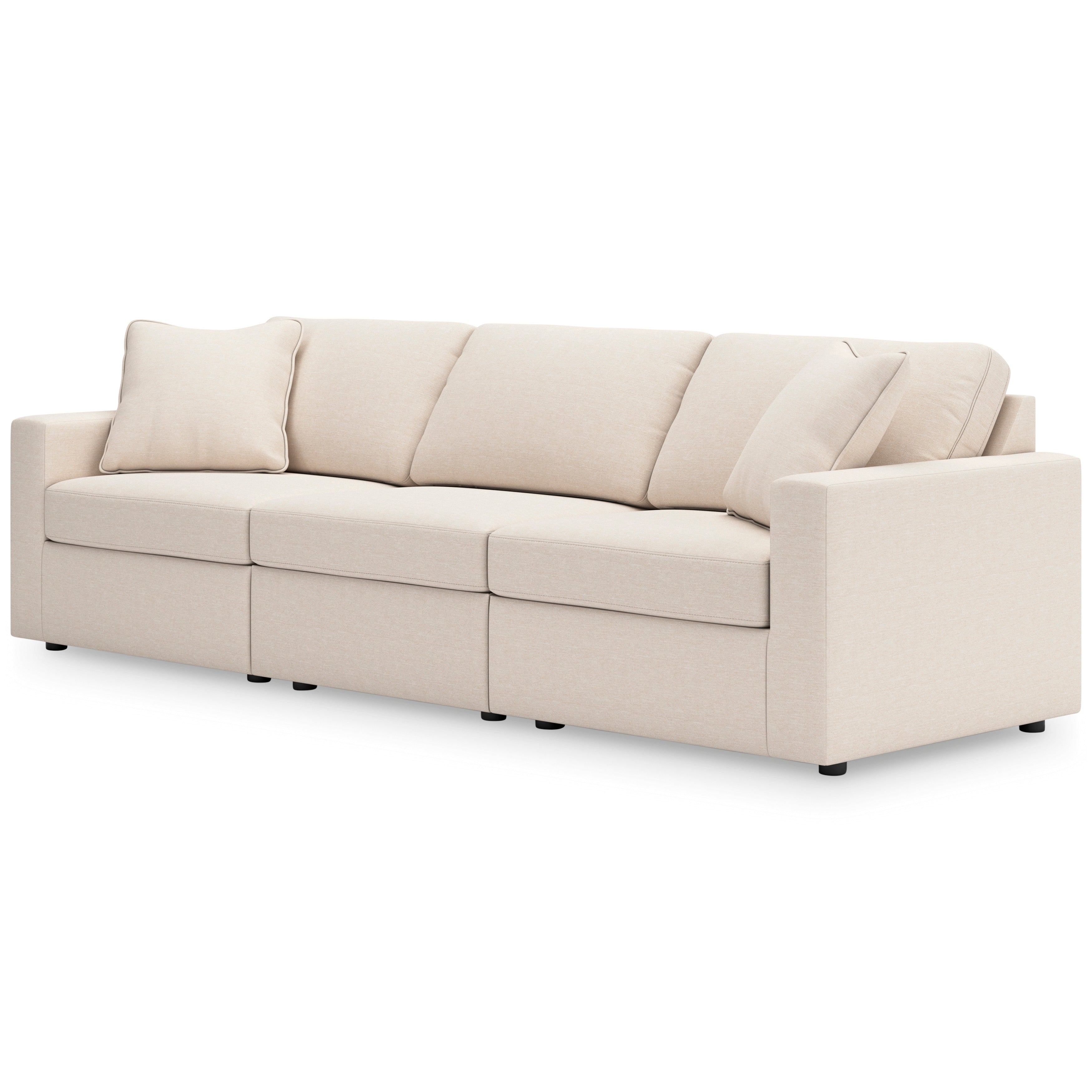 Nuvella Sofa and Loveseat